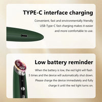 EMS Microcurrent Eye Massager for Wrinkles and Dark Circles