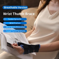Adjustable Wrist and Thumb Brace for Pain Relief and Recovery