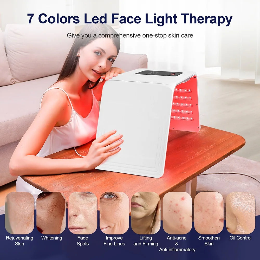 7-Color LED Photon Therapy Beauty Machine for Face and Body - 11