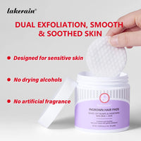 Exfoliating Ingrown Hair & Razor Bump Treatment Pads