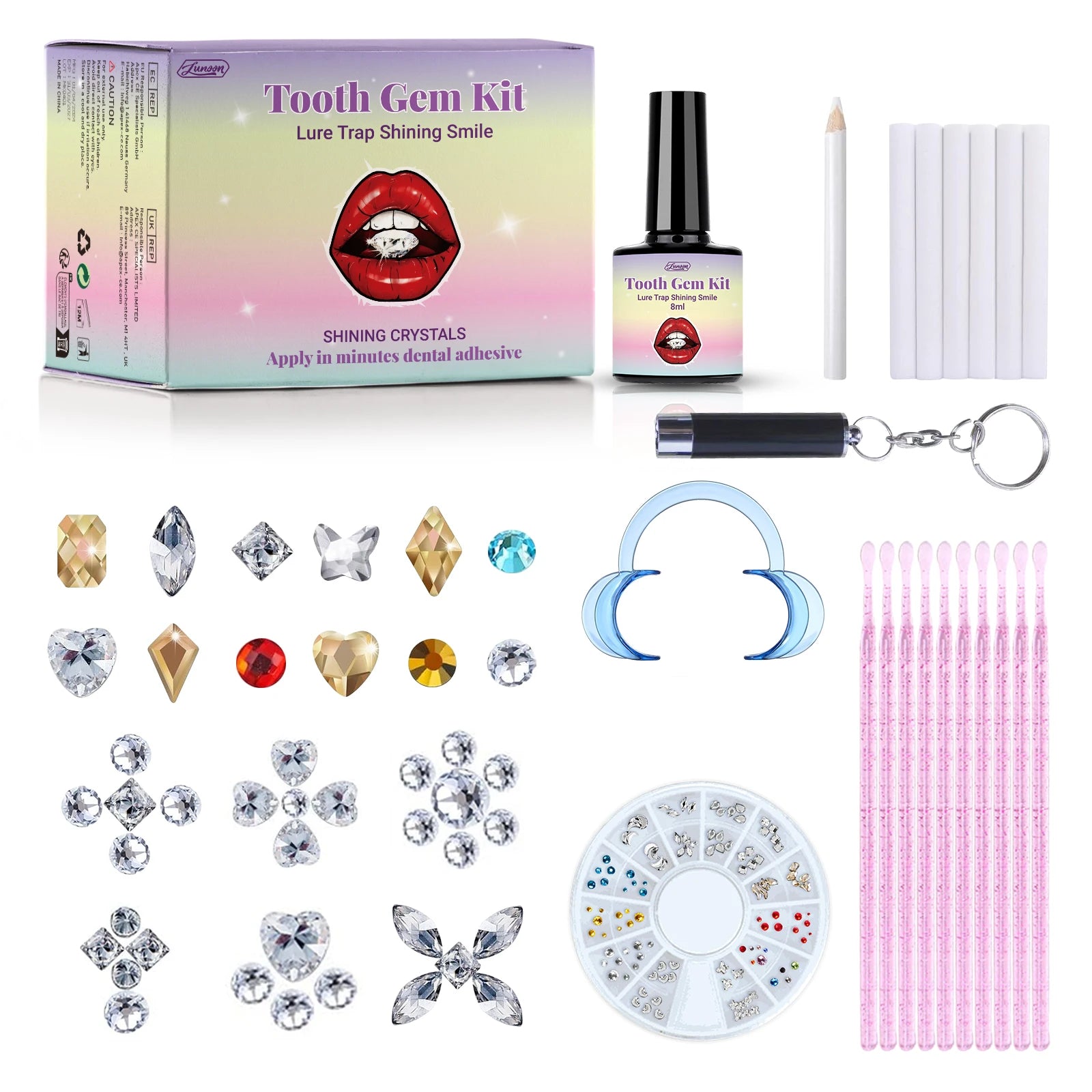 DIY Professional Tooth Gem Kit for a Sparkling Smile - 10