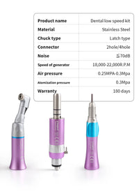 Professional 5-Piece LED Dental Handpiece Kit