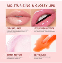 Honey Infused Hydrating Lip Oil for Glossy Nourished Lips