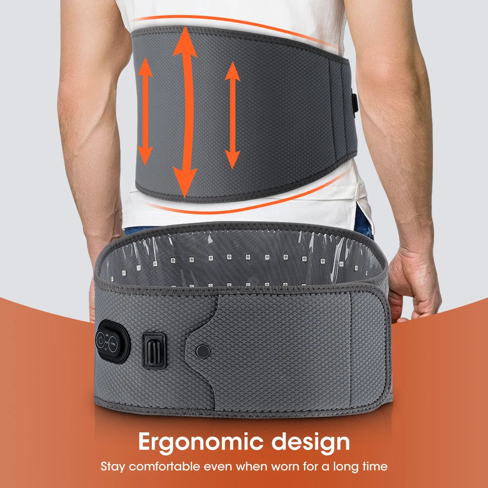 Cordless Lower Back Massager with Airbag Compression & Heat - 31