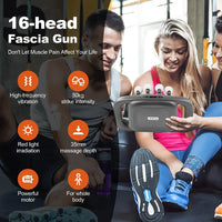 16-Head Full Body Muscle Recovery Massage Gun