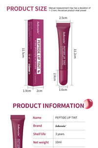 Peptide Moisturizing Lip Tint for Soft Glossy Lips
