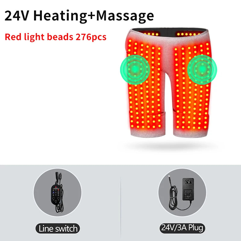 Red Light Heating Hip Massager for Pain Relief - 17