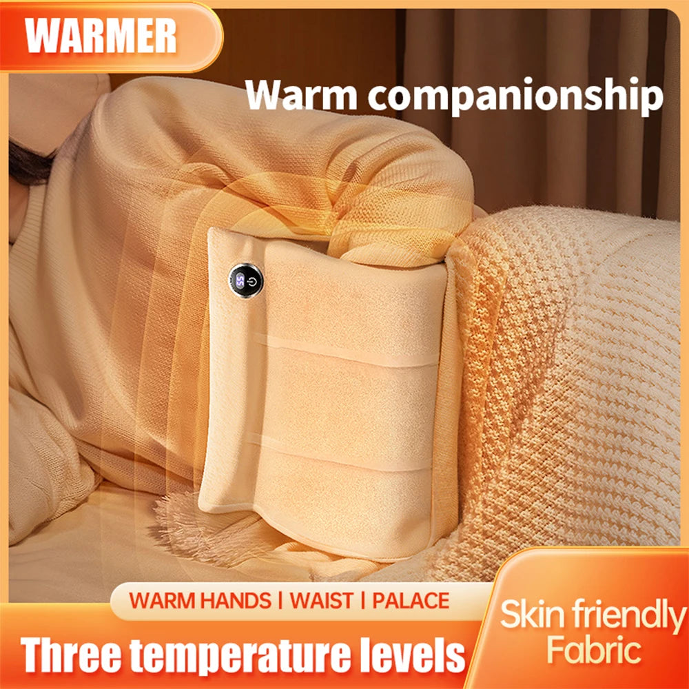 Portable USB Electric Graphene Hand Warmer Pouch - 8