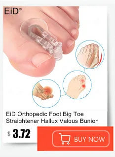 Orthopedic Silicone Bunion Corrector and Toe Straightener - 19