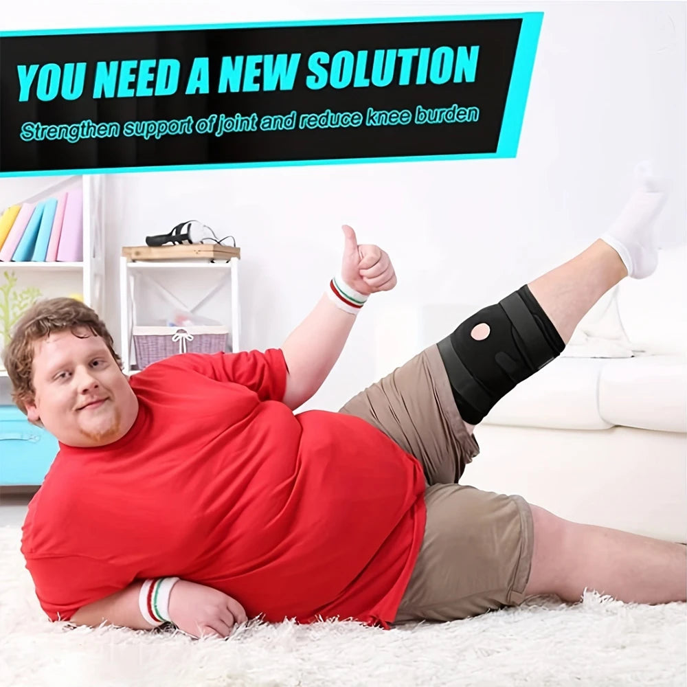 Adjustable Plus Size Knee Brace for Joint Pain Relief - 21