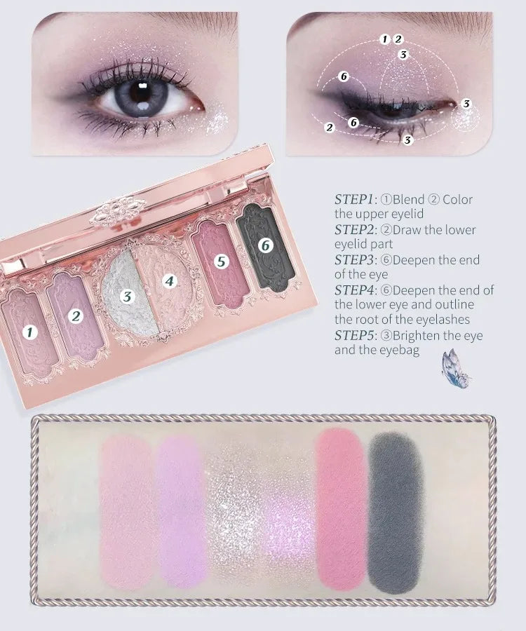 Highly Pigmented Multi-Finish Eyeshadow Palette - 24