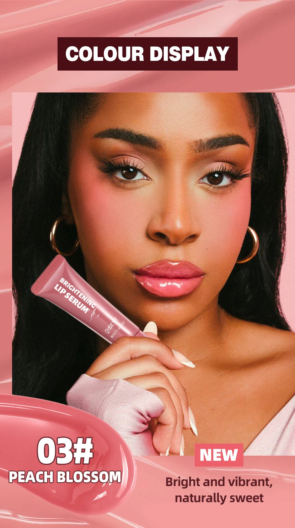 Hydrating Crystal Jelly Lip Gloss for Mirror-Finish Shine - 13