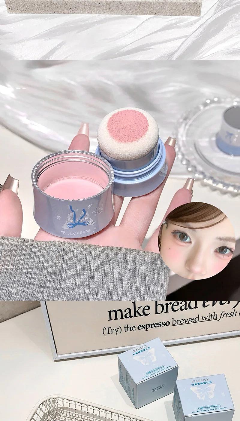 Korean Style Matte Cushion Blush Powder - 8