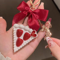 Portable Strawberry Cake Solid Perfume Pendant