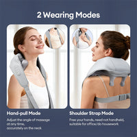 8-Head Deep Tissue Neck and Shoulder Massager
