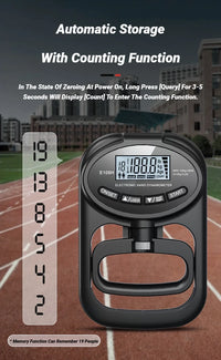 Digital Hand Grip Strength Meter and Dynamometer