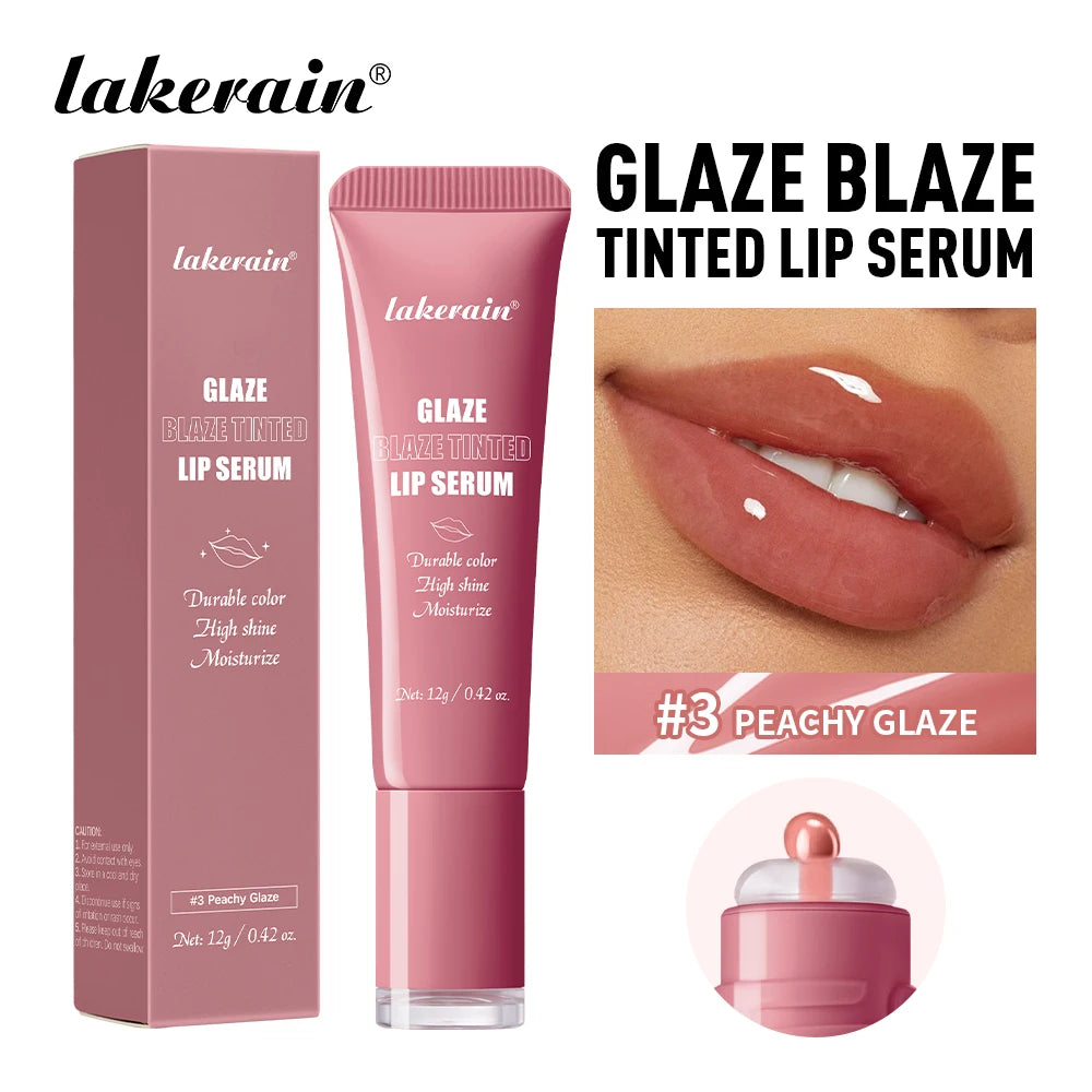 Hydrating Tinted Lip Serum for Plump Glossy Lips - 13