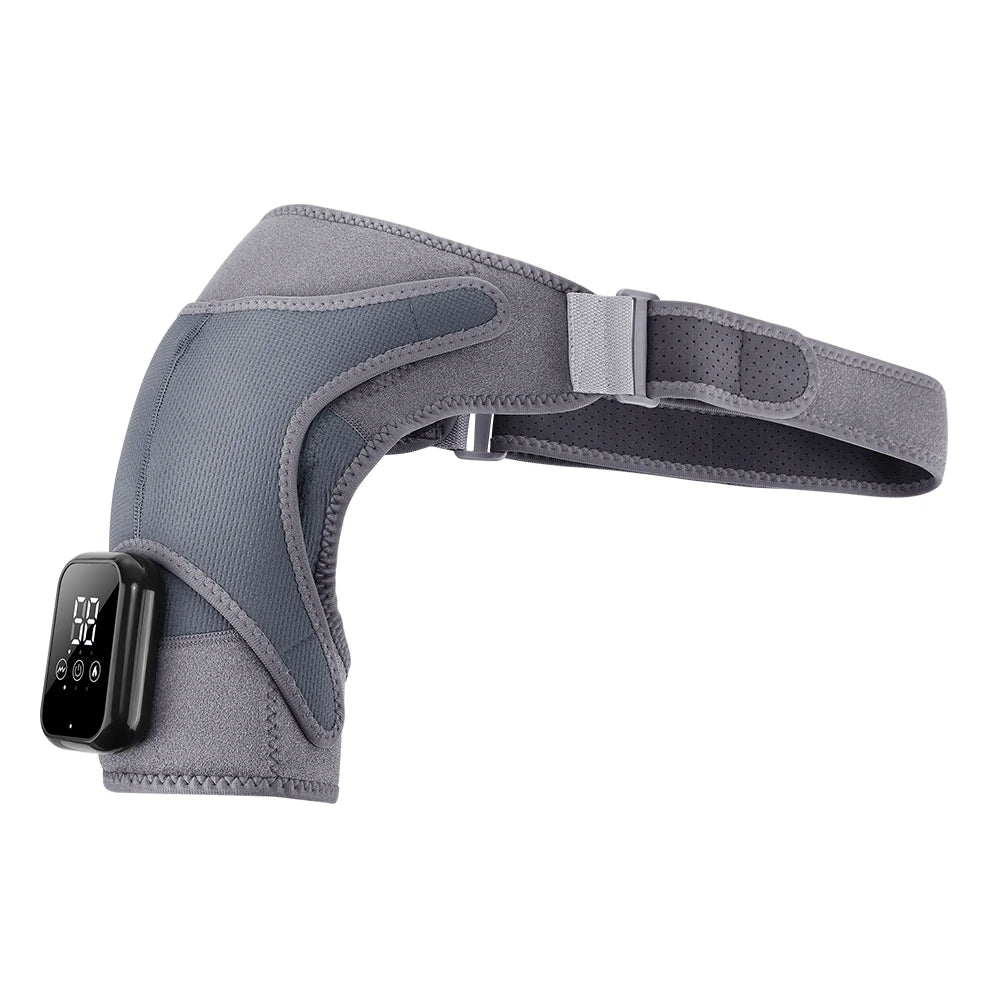 Heated Vibration Shoulder Massager for Pain Relief - 23