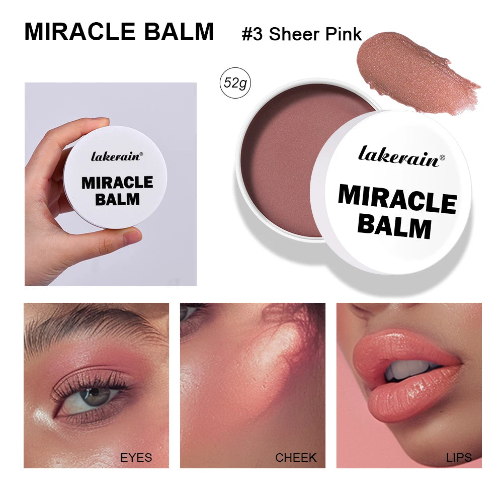 Multi-Purpose Cream Glow Balm for Cheeks, Lips and Eyes - 22