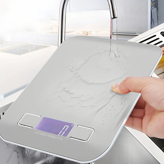 Digital Stainless Steel Kitchen Scale for Baking and Cooking