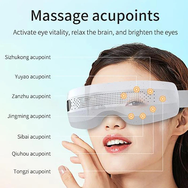 Electric Acupoint Eye Massager for Fatigue and Sleep Relief - 2