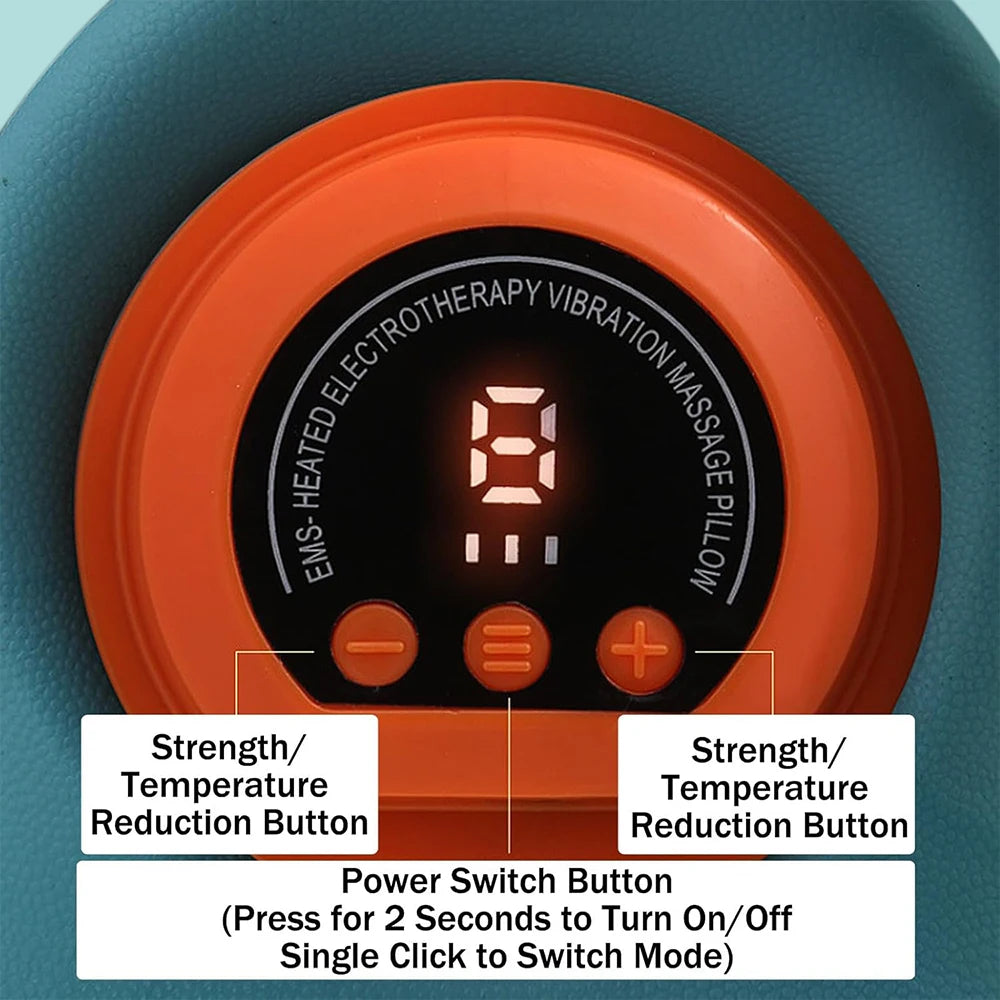 Electric Cervical Neck Massager for Pain Relief and Traction - 15