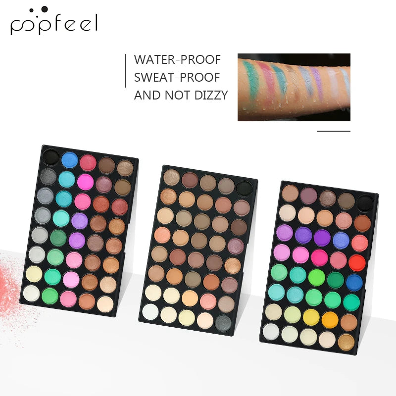 120-Color Professional Eyeshadow Palette for Every Look - 5