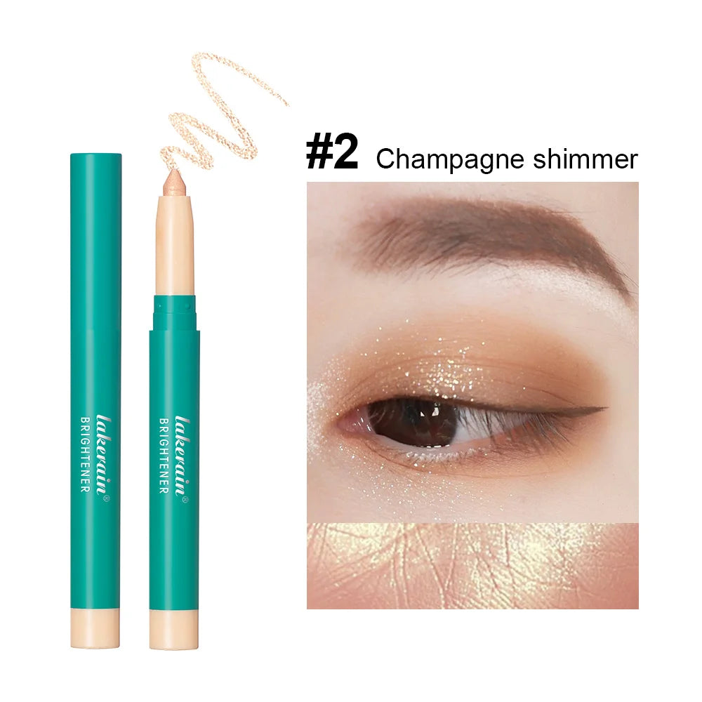 Waterproof Shimmer Eyeshadow Stick for Instant Eye Brightening - 17