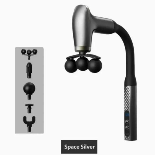 Long Handle Rechargeable Deep Tissue Massage Gun