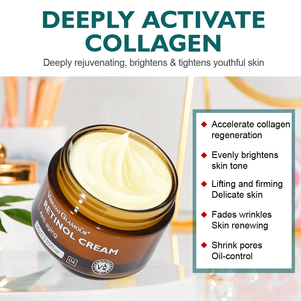 Anti-Aging Retinol Face Cream for Fine Lines and Firming - 6