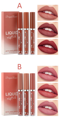 3-Piece Waterproof Matte Liquid Lipstick Set