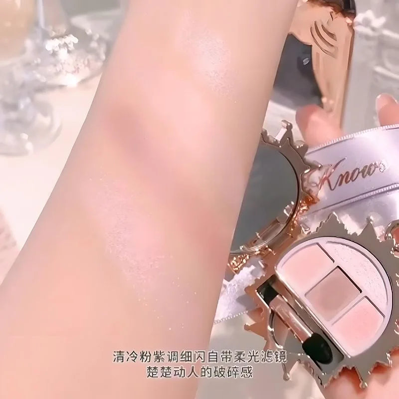 Brightening Under-Eye Concealer and Highlighter Powder - 12