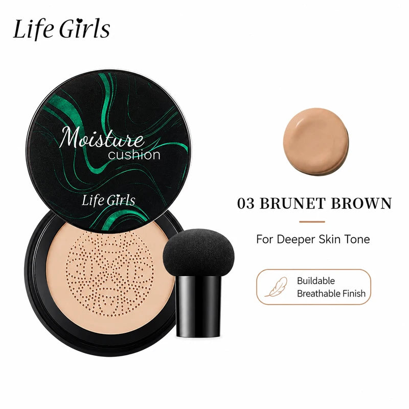Hydrating Mushroom Cushion Foundation for Flawless Coverage - 20