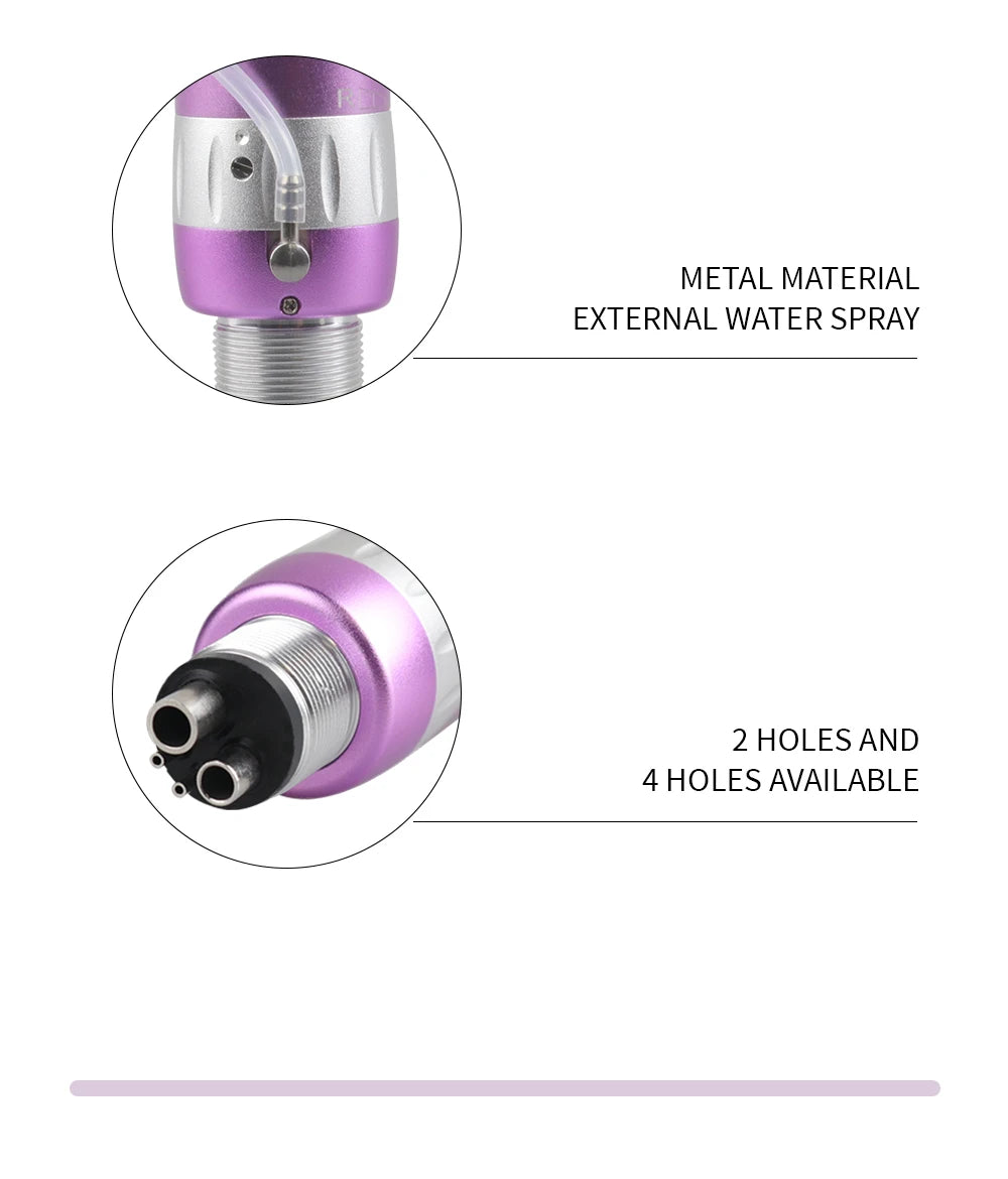 Professional 5-Piece LED Dental Handpiece Kit - 10