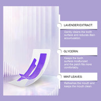 Purple Teeth Whitening Strips for Radiant Smile