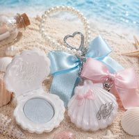 Shell Jewel Portable Shimmer Highlighter Balm Keychain
