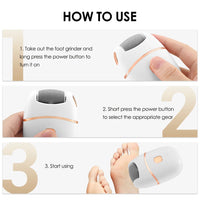 Electric Automatic Foot Callus Remover for Smooth Heels