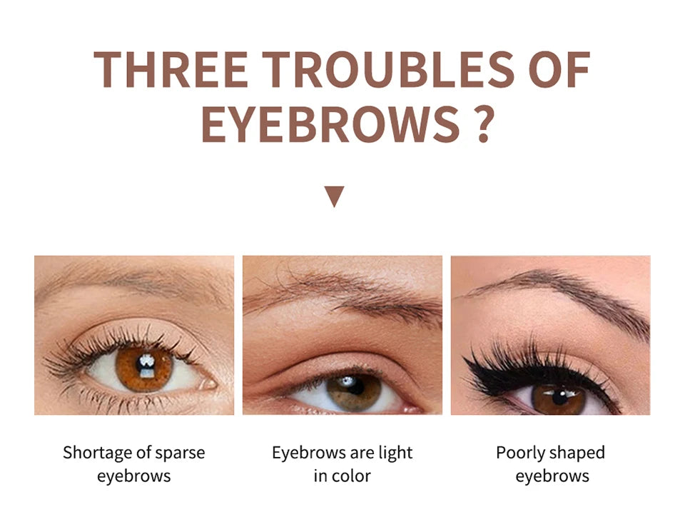 Waterproof Peel-Off Eyebrow Tint Gel - 12