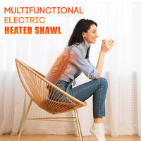 Electric Heated Shawl for Neck, Shoulder, and Back Pain Relief