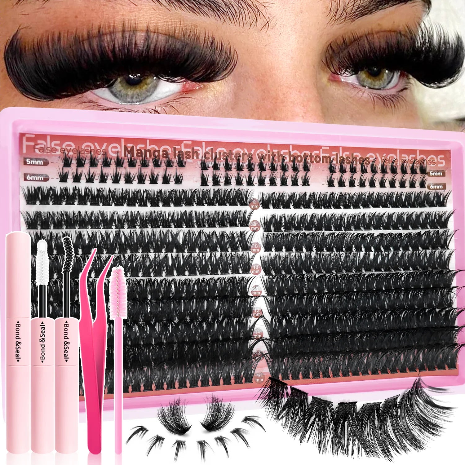 DIY Individual Eyelash Extension Kit for Volume Look - 2