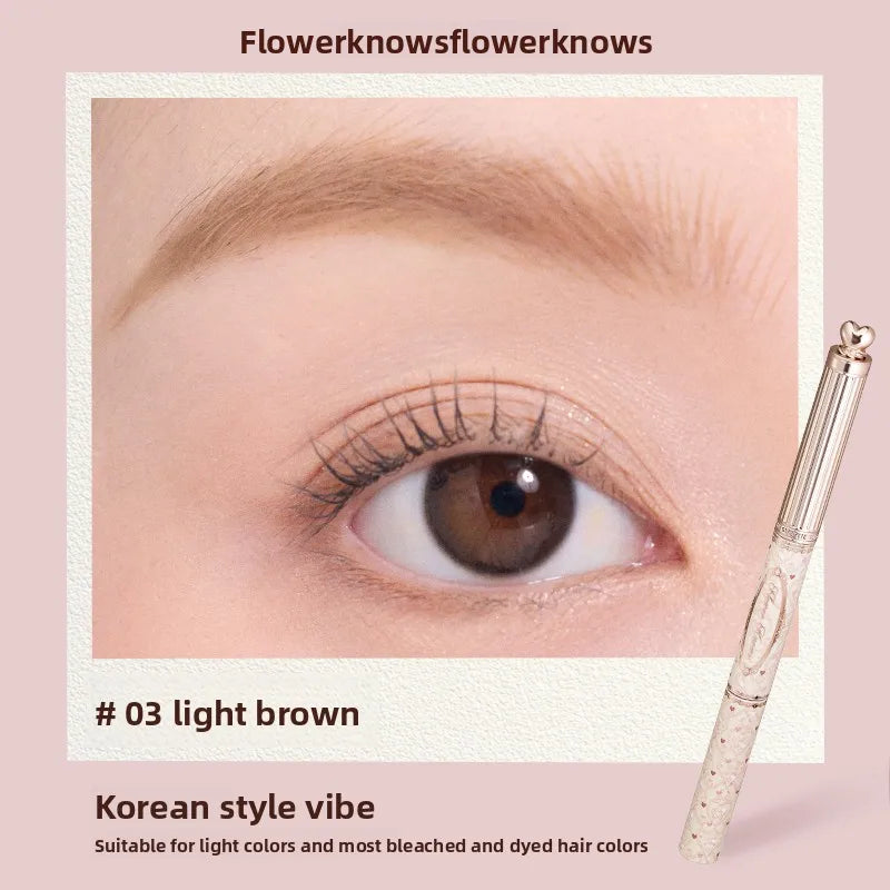 Dual-Ended Waterproof Eyebrow Pencil and Gel for Defined Brows - 30