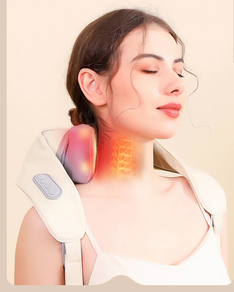 Portable Shiatsu Neck and Shoulder Massager - 2