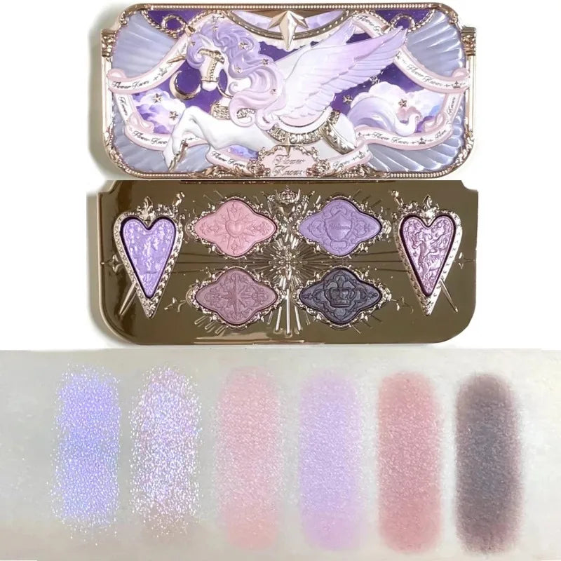 5-Color Shimmer and Matte Eyeshadow Palette - 36