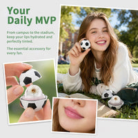 Waterproof Face Paint and Lip Balm Kit for Game Day