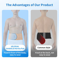 Adjustable Umbilical Hernia Support Belt for Abdominal Pain Relief