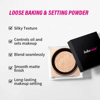Matte Loose Baking and Setting Powder for Flawless Finish
