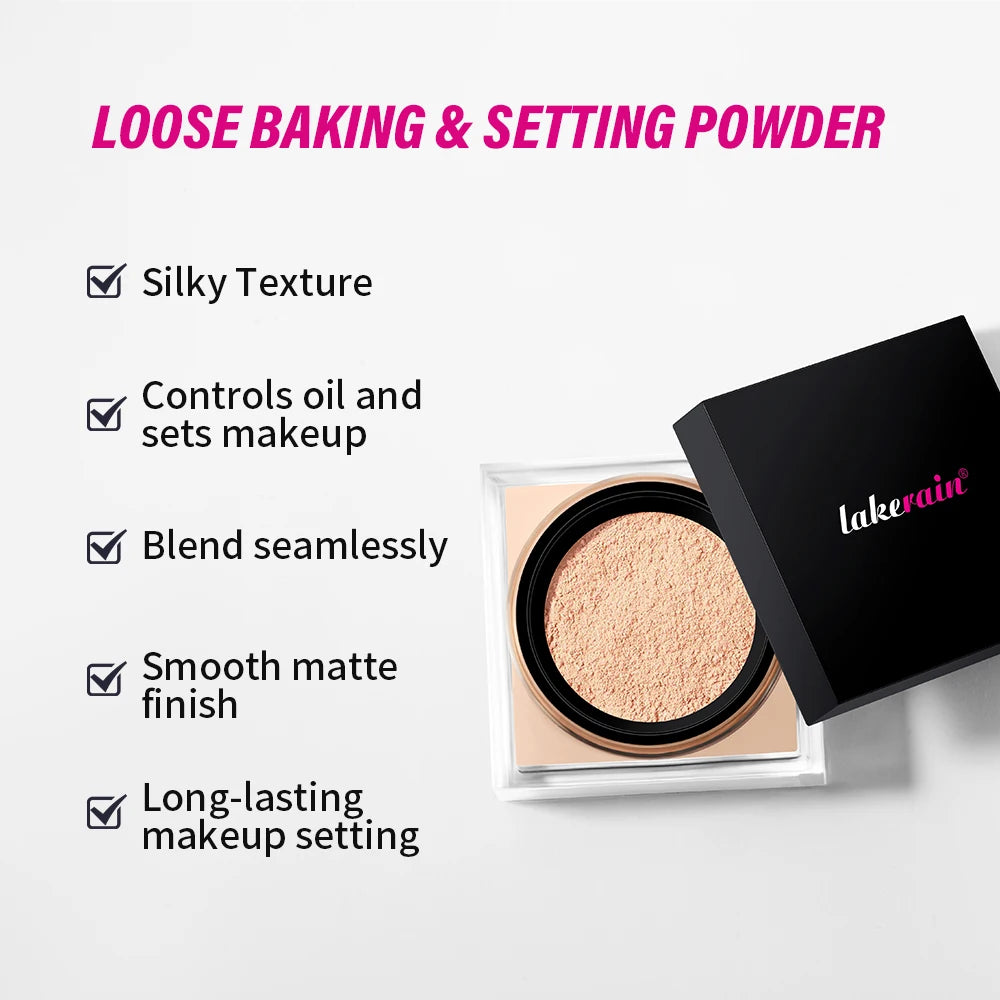 Oil-Control Matte Setting Powder for Flawless Makeup - 5