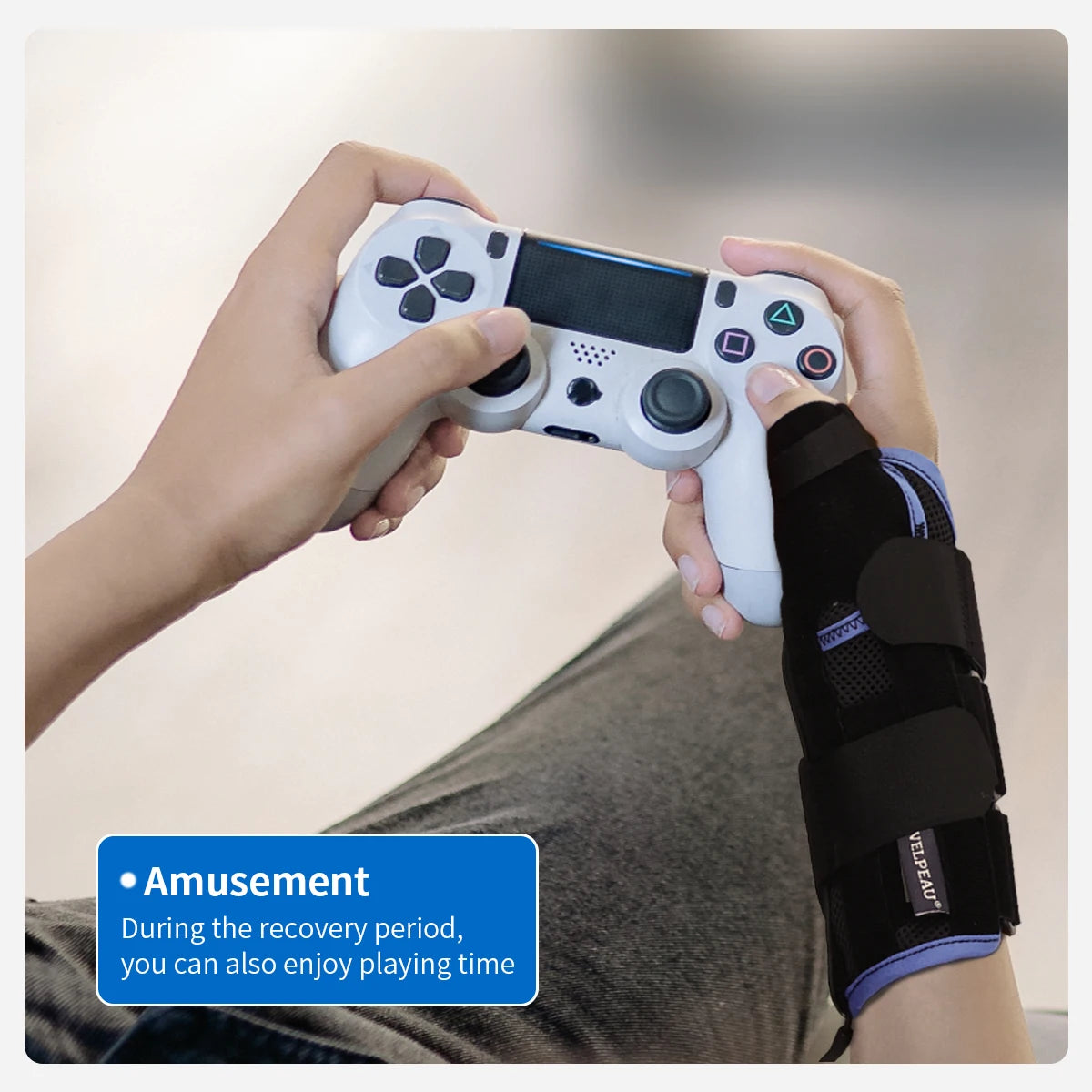 Adjustable Wrist and Thumb Brace for Pain Relief and Recovery - 12