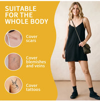 Waterproof Full Coverage Body Concealer for Scars and Tattoos