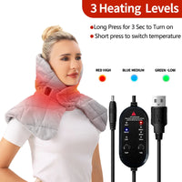 Electric Heated Neck and Shoulder Heating Wrap